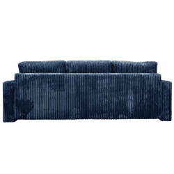Nowoczesna sofa Bianca granatowa z funkcją spania
