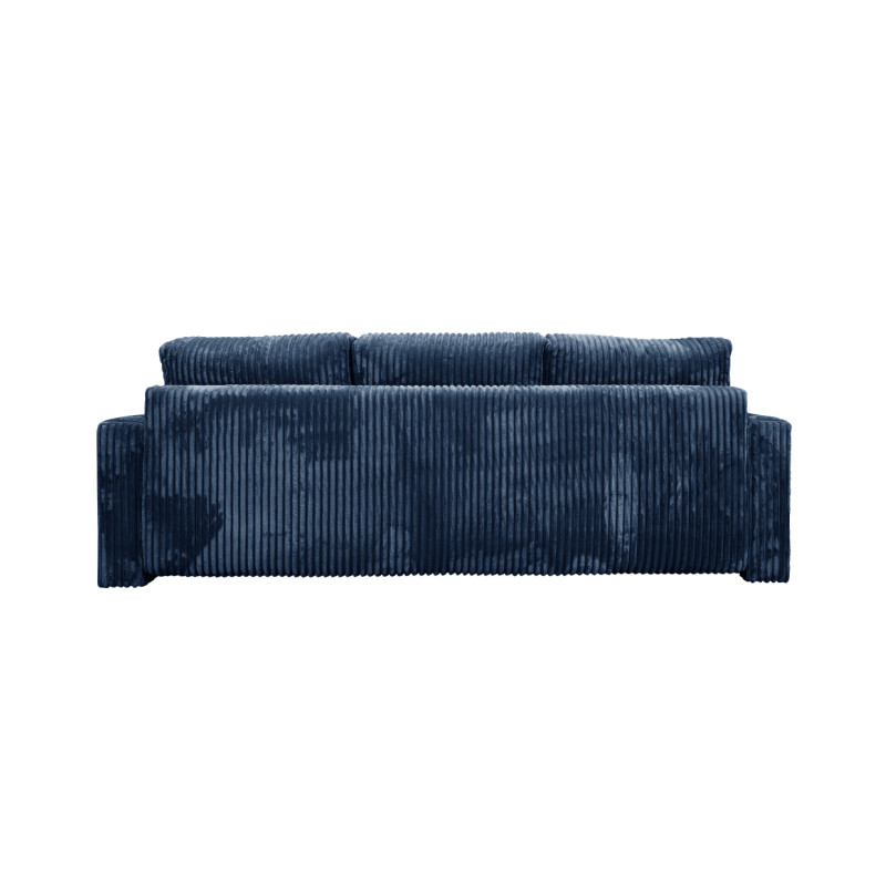 Nowoczesna sofa Bianca granatowa z funkcją spania