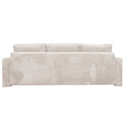 Nowoczesna sofa Bianca kremowa z funkcją spania