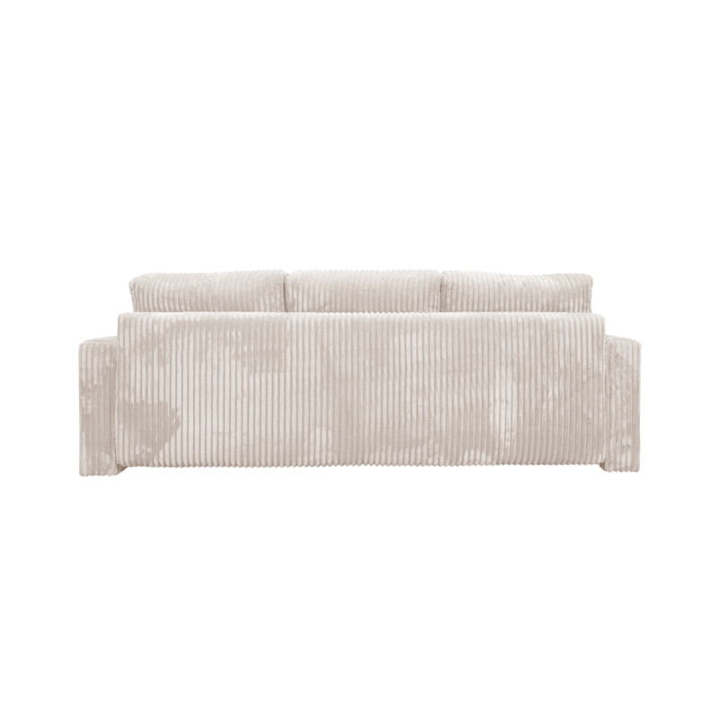 Nowoczesna sofa Bianca kremowa z funkcją spania