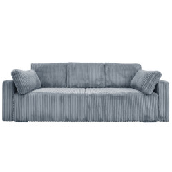 Nowoczesna sofa Bianca jasnoniebieska z funkcją spania