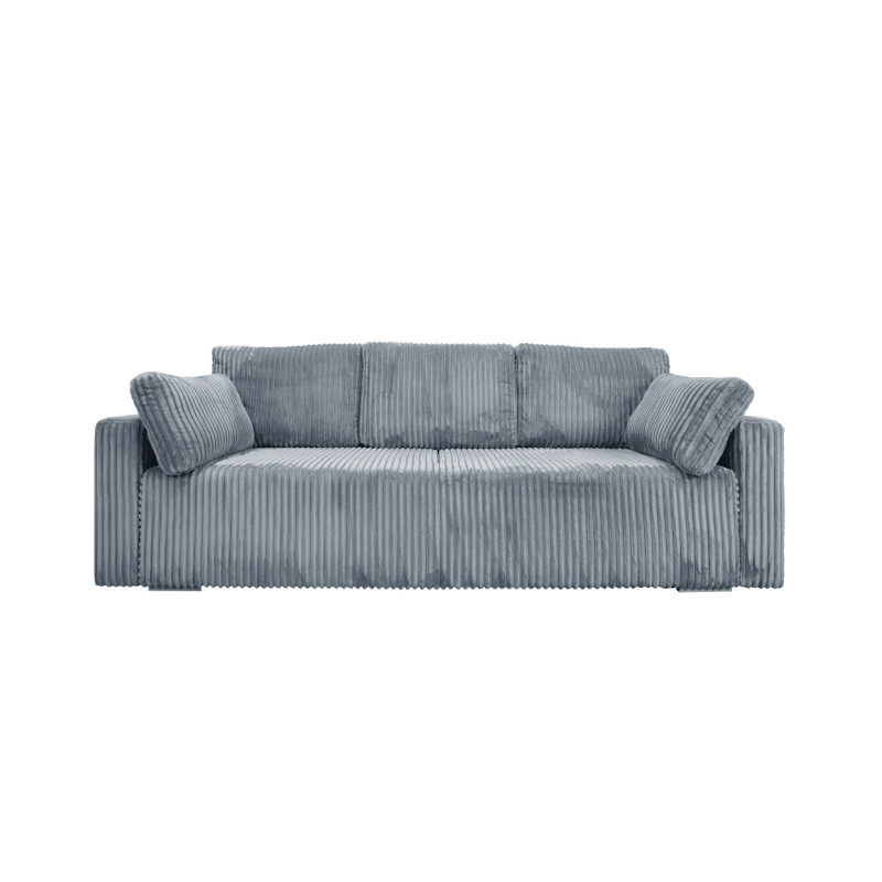 Nowoczesna sofa Bianca jasnoniebieska z funkcją spania