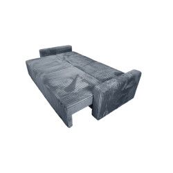 Nowoczesna sofa Bianca jasnoniebieska z funkcją spania