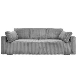 Nowoczesna sofa Bianca szara z funkcją spania