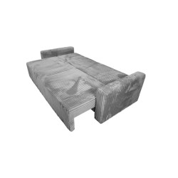 Nowoczesna sofa Bianca szara z funkcją spania