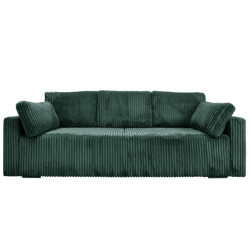 Nowoczesna sofa Bianca zielona z funkcją spania