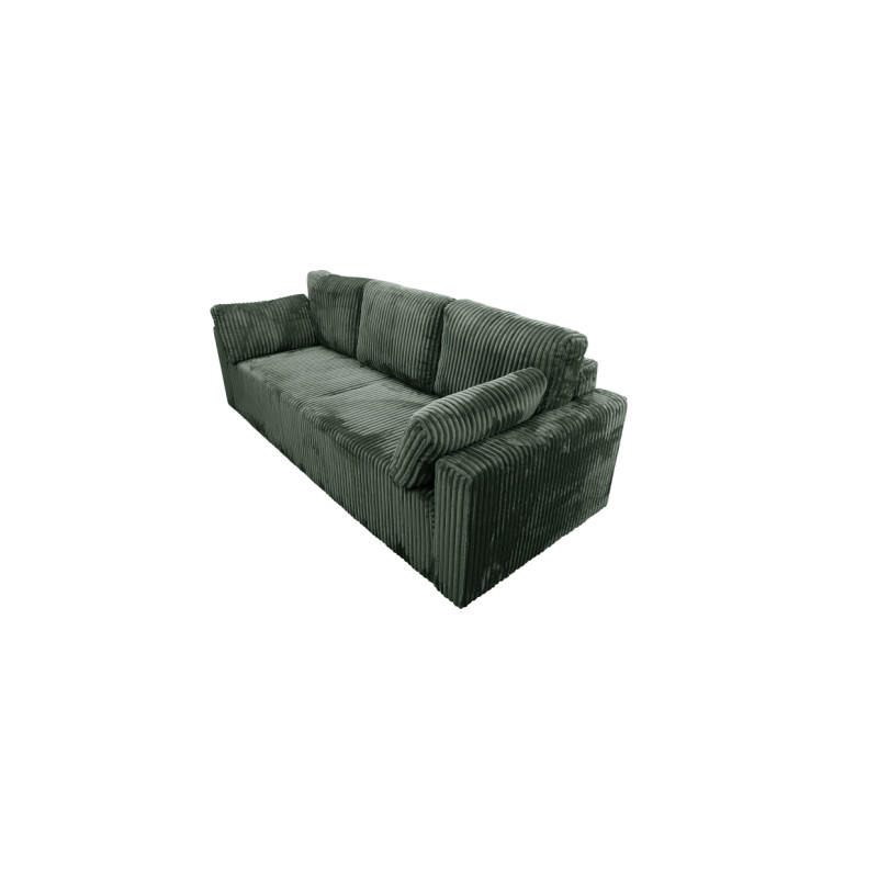 Nowoczesna sofa Bianca zielona z funkcją spania