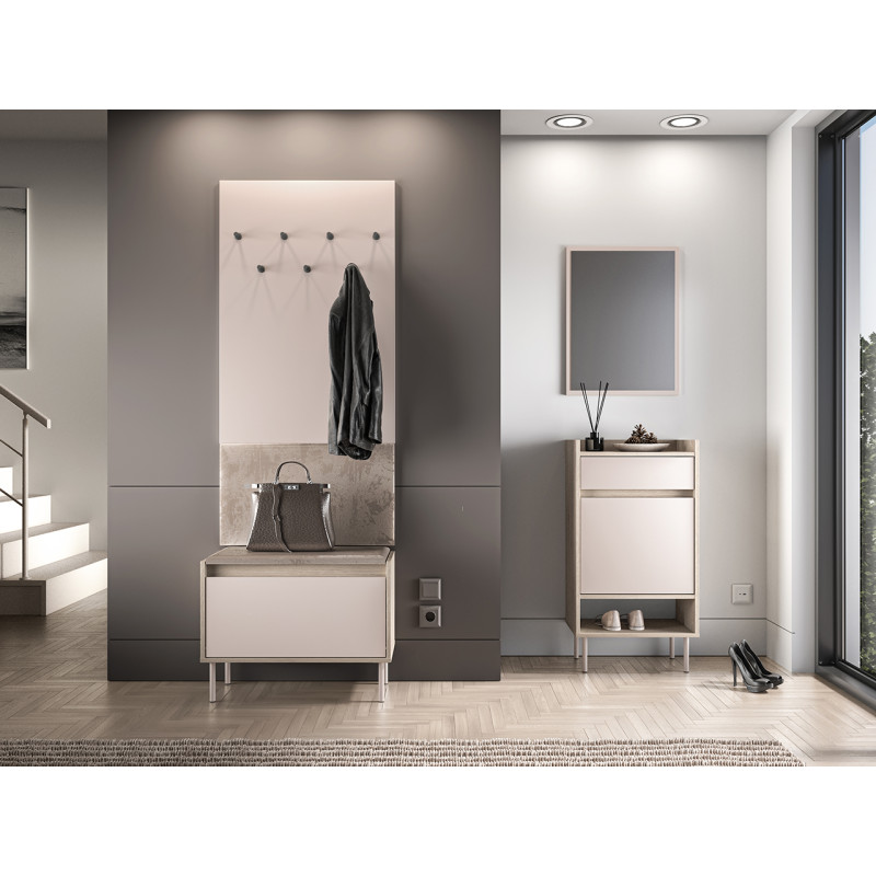 Wieszak Voco 08 Cashmere/Dąb Cremona Ml Meble