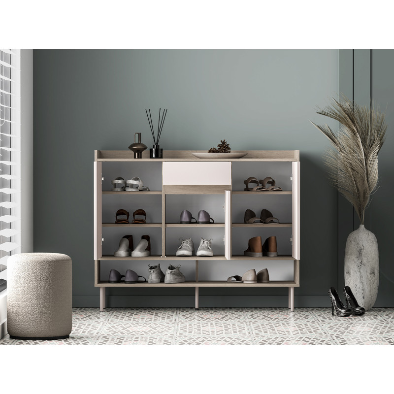 Szafka na buty Voco 02 Cashmere/Dąb Cremona Ml Meble