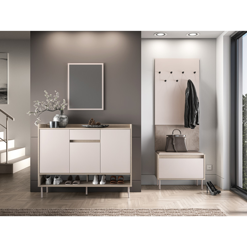 Szafka na buty Voco 02 Cashmere/Dąb Cremona Ml Meble