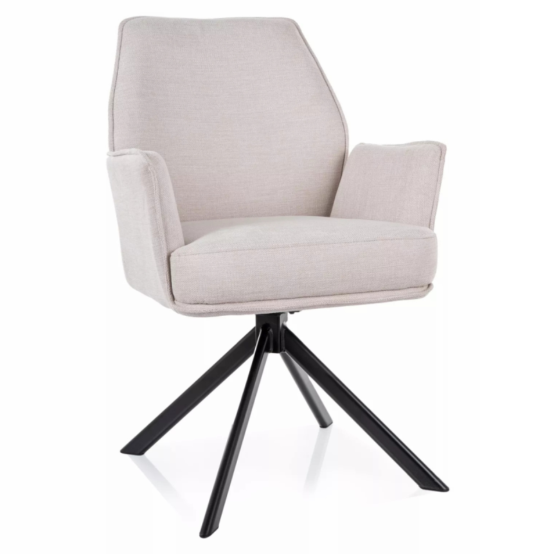 Krzesło obrotowe Hugo Brego 22 jasny beż Krzesło obrotowe Hugo Brego 22 jasny beż