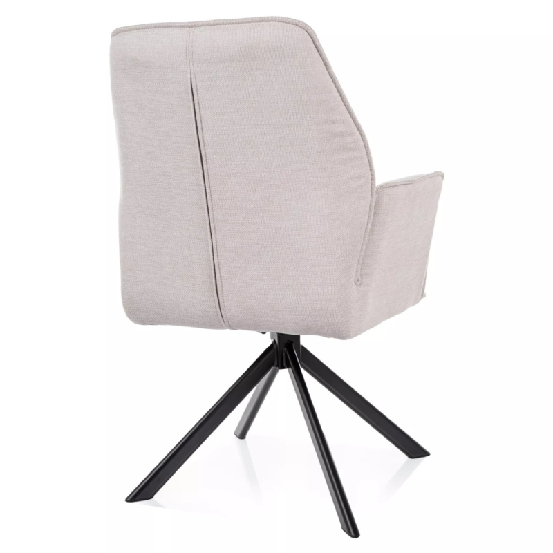 Krzesło obrotowe Hugo Brego 22 jasny beż