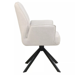 Krzesło obrotowe Hugo Brego 22 jasny beż Krzesło obrotowe Hugo Brego 22 jasny beż