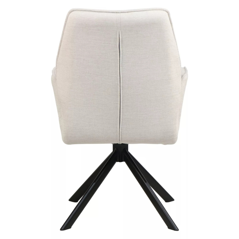 Krzesło obrotowe Hugo Brego 22 jasny beż