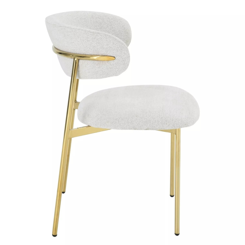 Krzesło tapicerowane Elton Raven Raven 22 beżowe