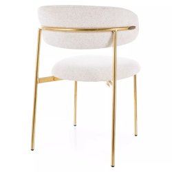 Krzesło tapicerowane Elton Raven Raven 22 beżowe