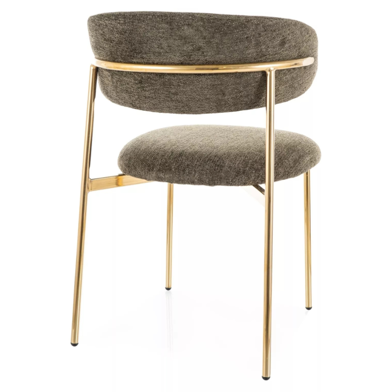 Krzesło tapicerowane Elton Raven Raven 78 oliwkowe