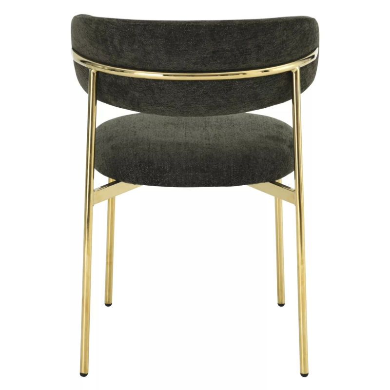 Krzesło tapicerowane Elton Raven Raven 78 oliwkowe