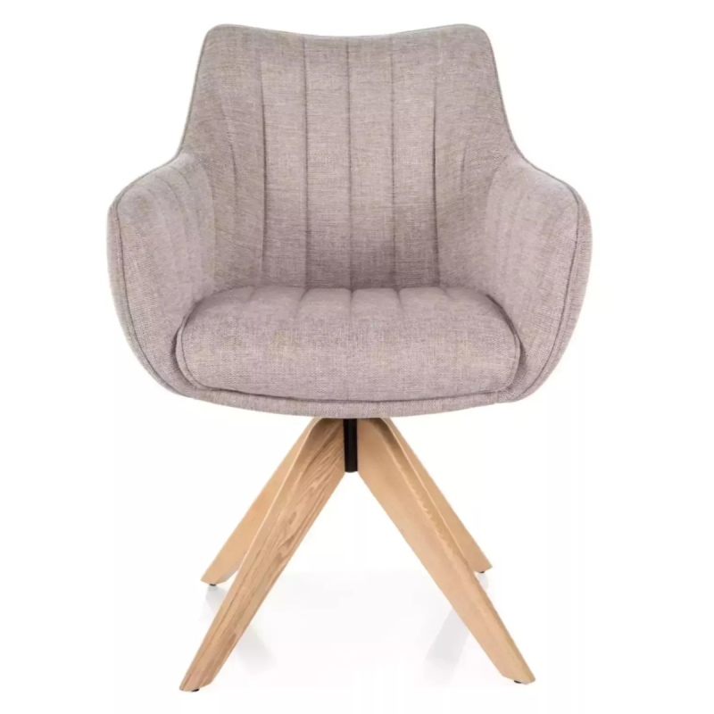 Krzesło obrotowe Azalia D Brego 31 jasny beż