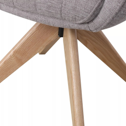 Krzesło obrotowe Azalia D Brego 31 szare Krzesło obrotowe Azalia D Brego 31 szare