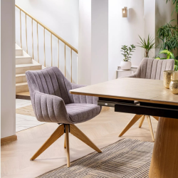 Krzesło obrotowe Azalia D Brego 31 szare Krzesło obrotowe Azalia D Brego 31 szare