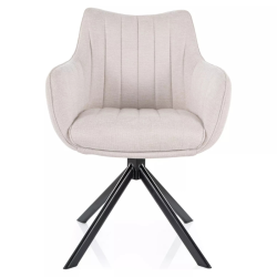 Krzesło obrotowe Azalia Brego 22 jasny beż
