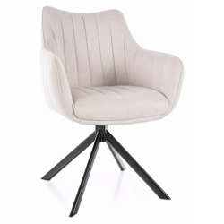 Krzesło obrotowe Azalia Velvet Bluvel 30 jasny beż