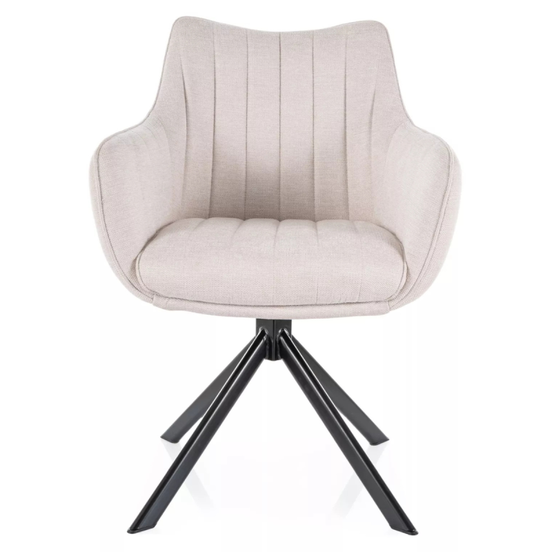 Krzesło obrotowe Azalia Velvet Bluvel 30 jasny beż