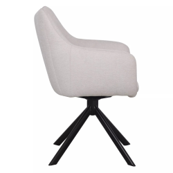 Krzesło obrotowe Azalia Velvet Bluvel 30 jasny beż