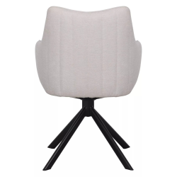 Krzesło obrotowe Azalia Velvet Bluvel 30 jasny beż