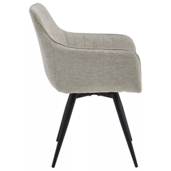 Krzesło tapicerowane Ballo Brego 31 jasny beż