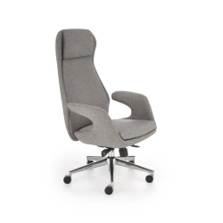 KEVIN fotel gabinetowy popielaty