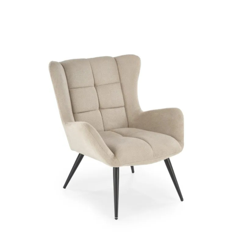 BYRON fotel wypoczynkowy, beżowy BYRON fotel wypoczynkowy, beżowy