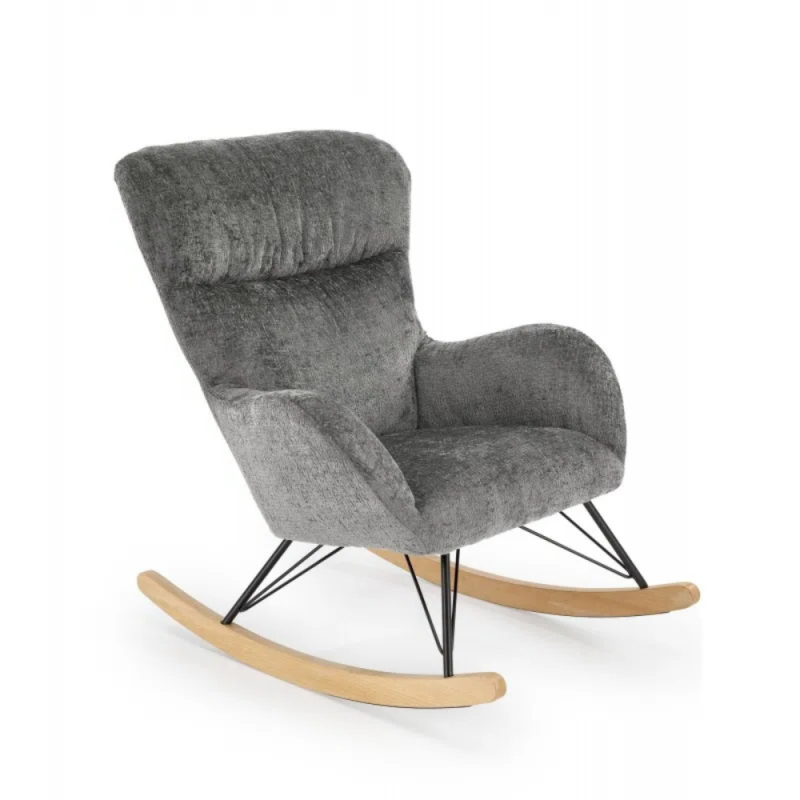 CASTRO fotel wypoczynkowy popielaty