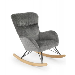 CASTRO fotel wypoczynkowy popielaty