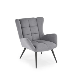 BYRON fotel wypoczynkowy, popielaty