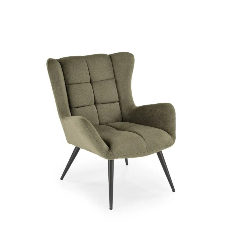 BYRON fotel wypoczynkowy, oliwkowy