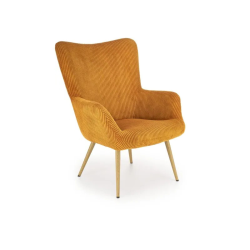 AMARO fotel wypoczynkowy, musztardowy