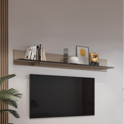 Półka ścienna Cross 02 Congo/czarny Helvetia Wieruszów Półka ścienna Cross 02 Congo/czarny Helvetia Wieruszów