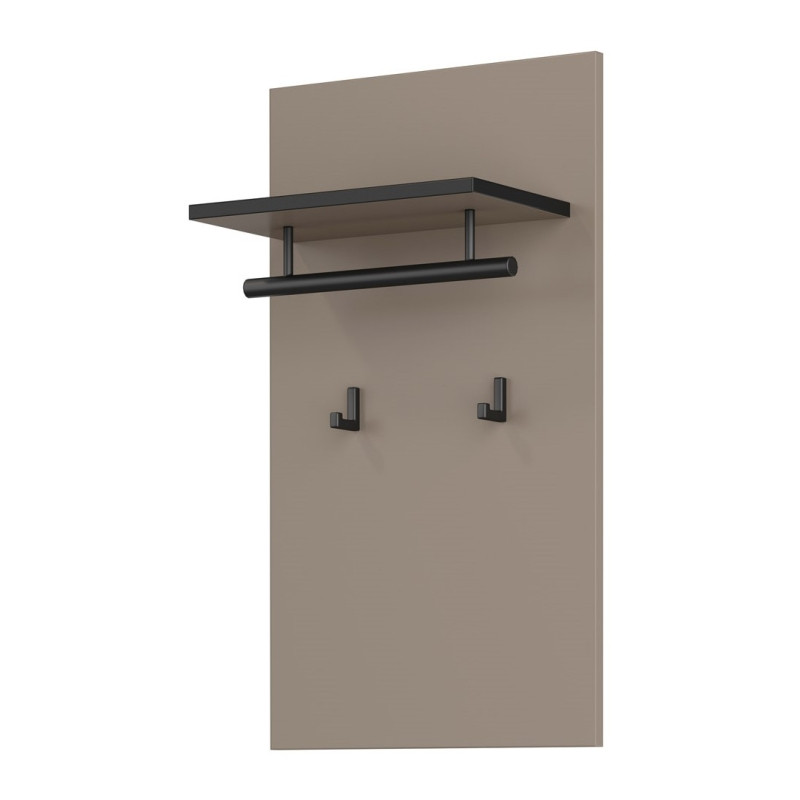 Panel z wieszakami Cross 03 Congo/czarny Helvetia Wieruszów