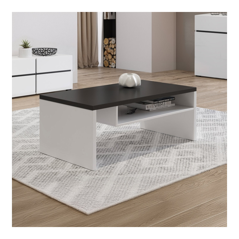 Stolik kawowy Cross 99 Biały Helvetia Wieruszów