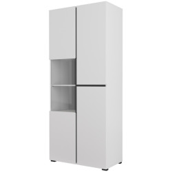 Witryna Cross 3D 12 Biały/czarny Helvetia Wieruszów