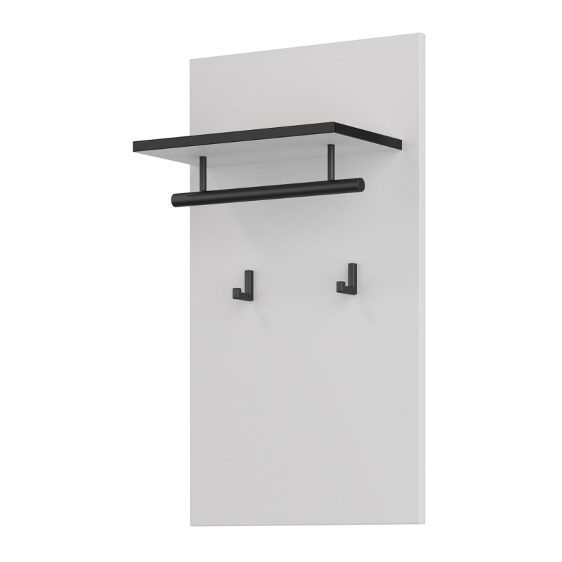 Panel z wieszakami Cross 03 Biały/czarny Helvetia Wieruszów Panel z wieszakami Cross 03 Biały/czarny Helvetia Wieruszów