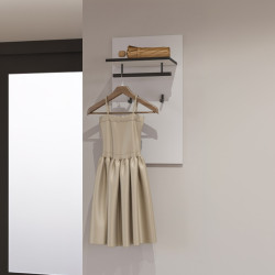 Panel z wieszakami Cross 03 Biały/czarny Helvetia Wieruszów Panel z wieszakami Cross 03 Biały/czarny Helvetia Wieruszów