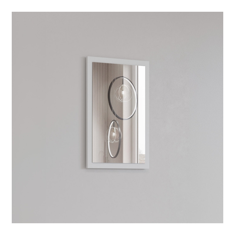 Lustro Cross 04 Biały Helvetia Wieruszów