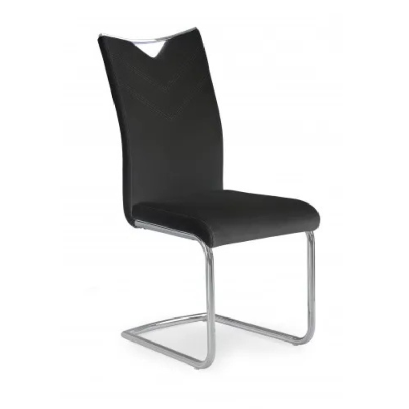 Krzesło tapicerowane Luxe czarne