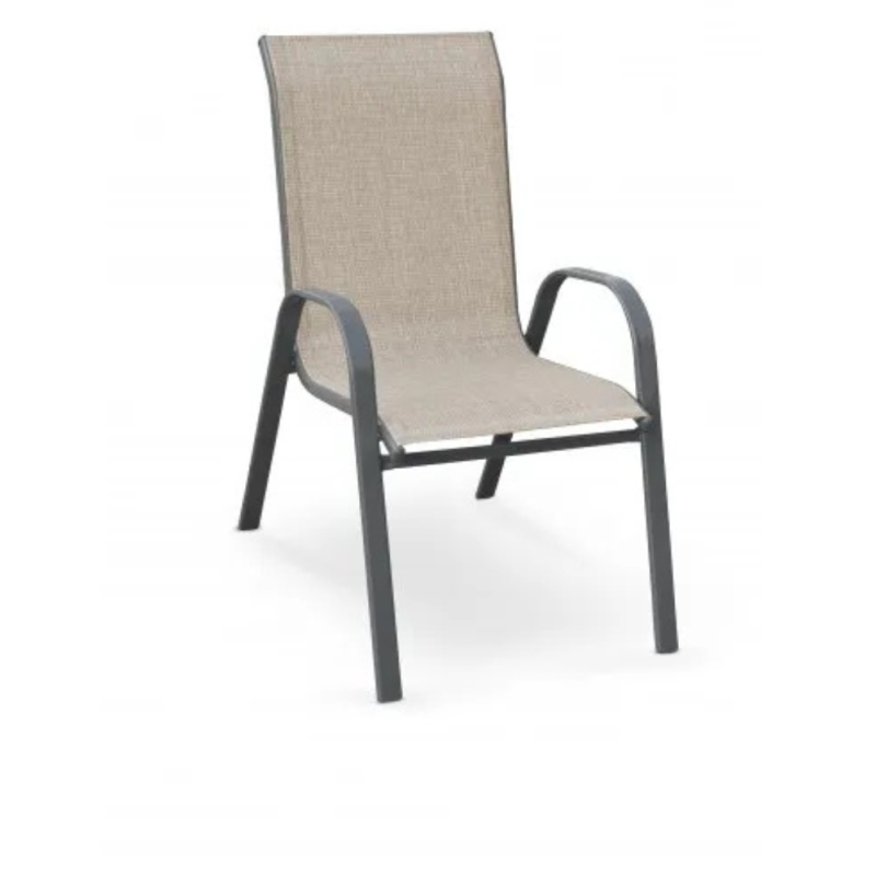 Krzesło ogrodowe Mosler popiel