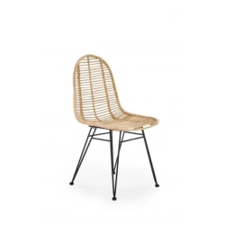 Krzesło K337 rattan naturalny HALMAR