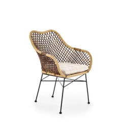Krzesło K336 Rattan Naturalny Halmar