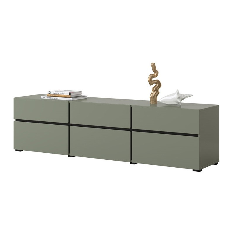 Szafka RTV Cross 41 Zieleń Helvetia Wieruszów